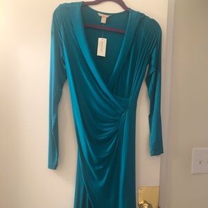 Faux wrap dress